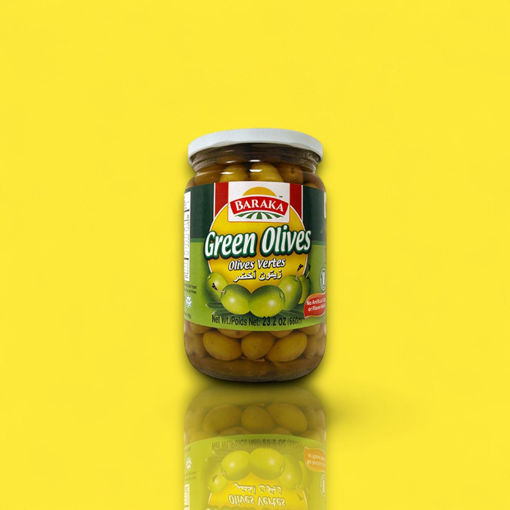 Baraka Green Olives (23 oz)