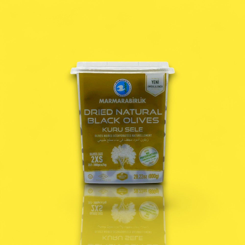 Marmarabirlik Dried Black Olives 2XS (800 g)