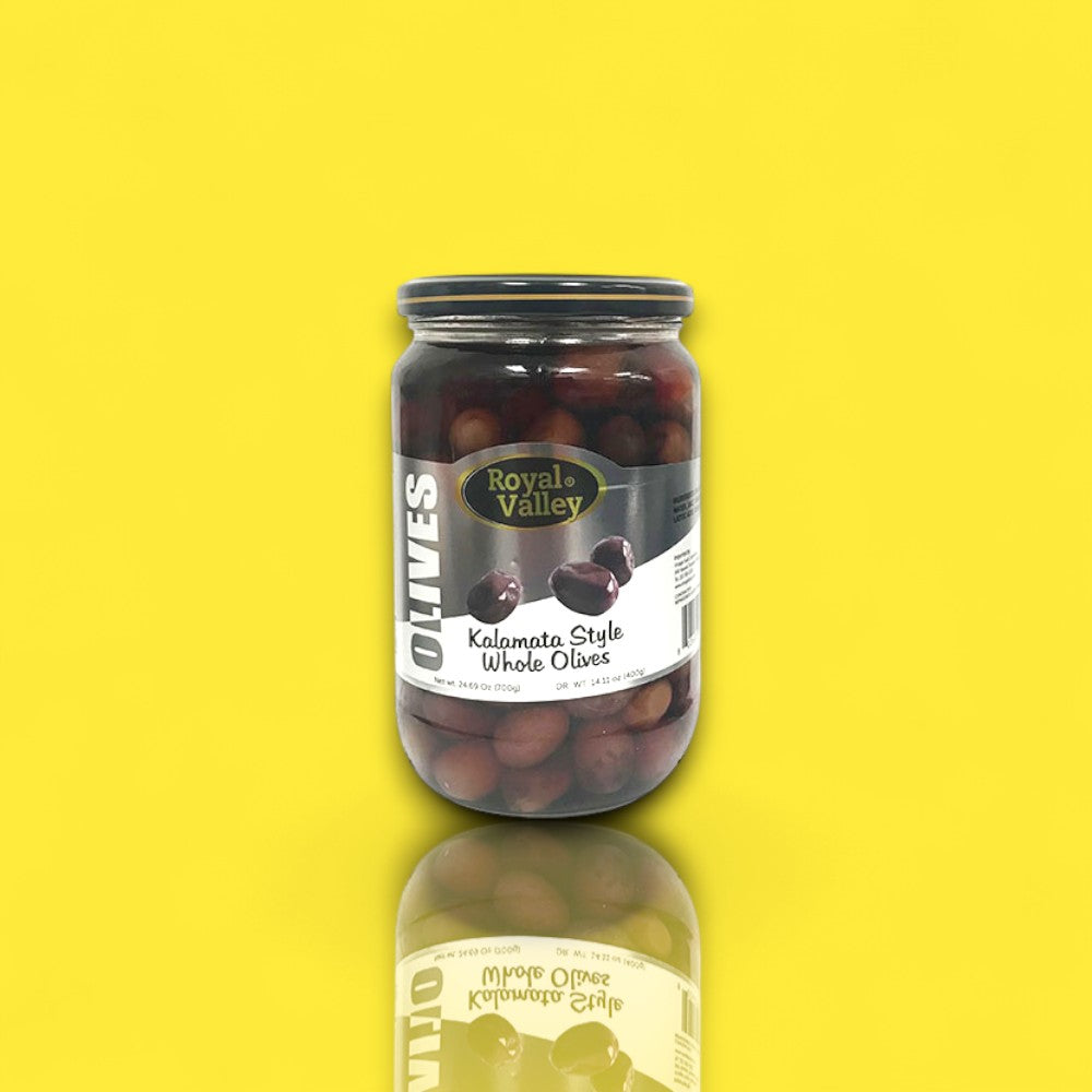 Royal Valley Kalamata Style Whole Olives (24 oz)