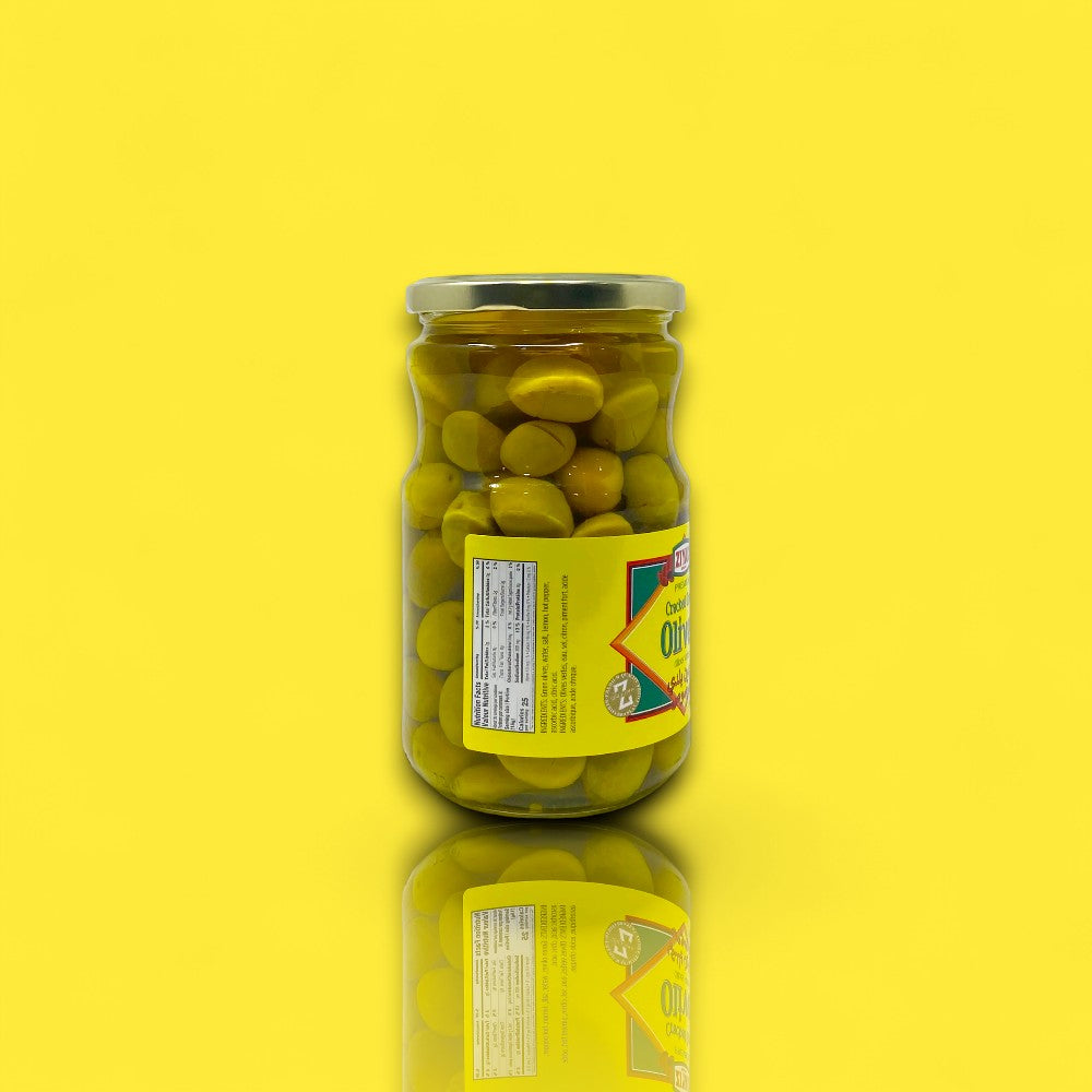 Ziyad Cracked Green Olives (454 g)