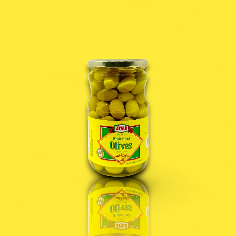 Ziyad Whole Green Olives (454 g)