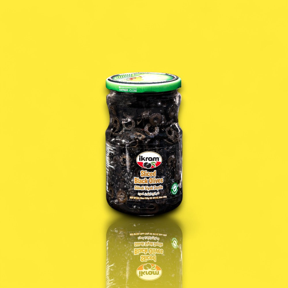 Ikram Sliced Black Olives (400 g)