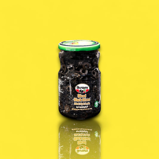 Ikram Sliced Black Olives (400 g)