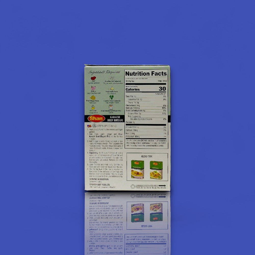 Shan Karachi Beef Biryani Mix (60 g)