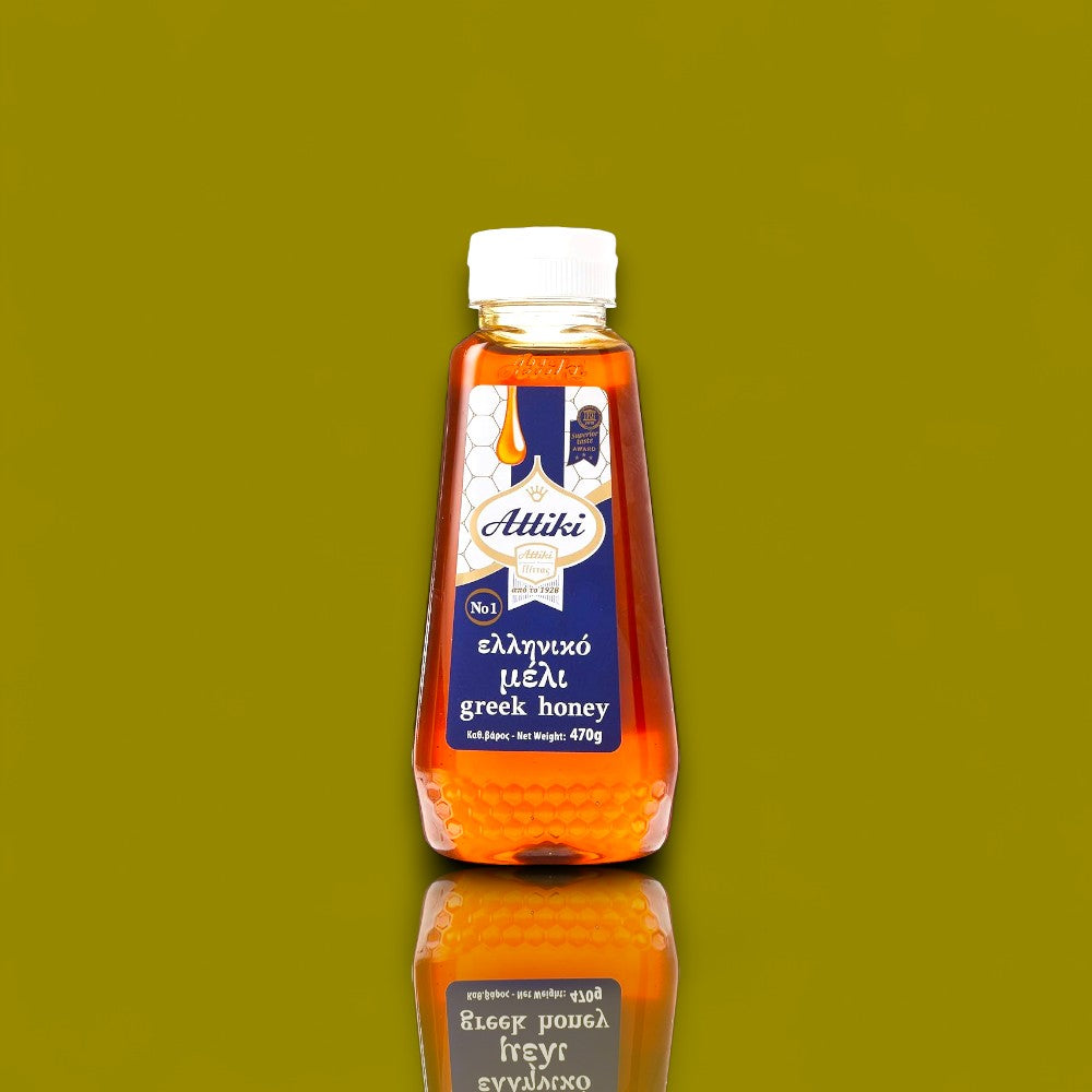 Attiki Greek Honey Wild Flora & Thyme (470 g)