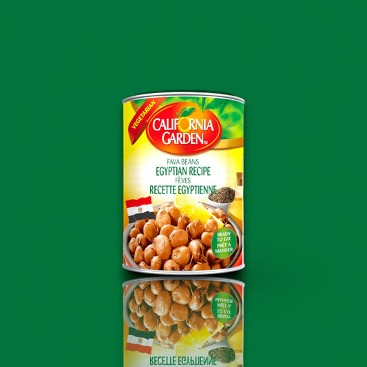 California Garden Peeled Fava Beans Egyptian Style (16 oz)