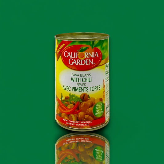 California Garden Fava Beans with Chilli (16 oz)