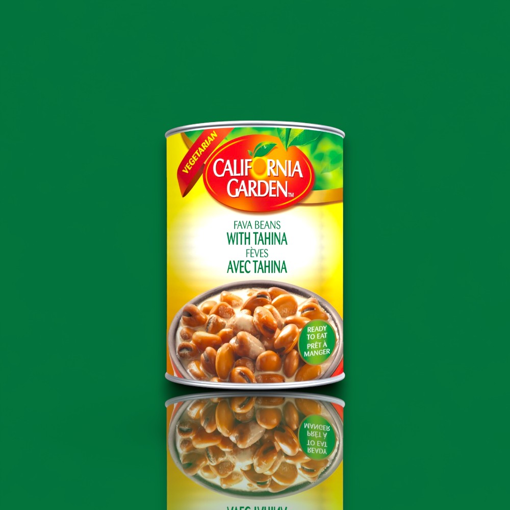 California Garden Fava Beans with Tahini (16 oz)