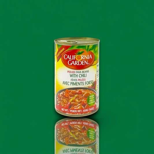 California Garden Peeled Fava Beans with Chili (16 oz)
