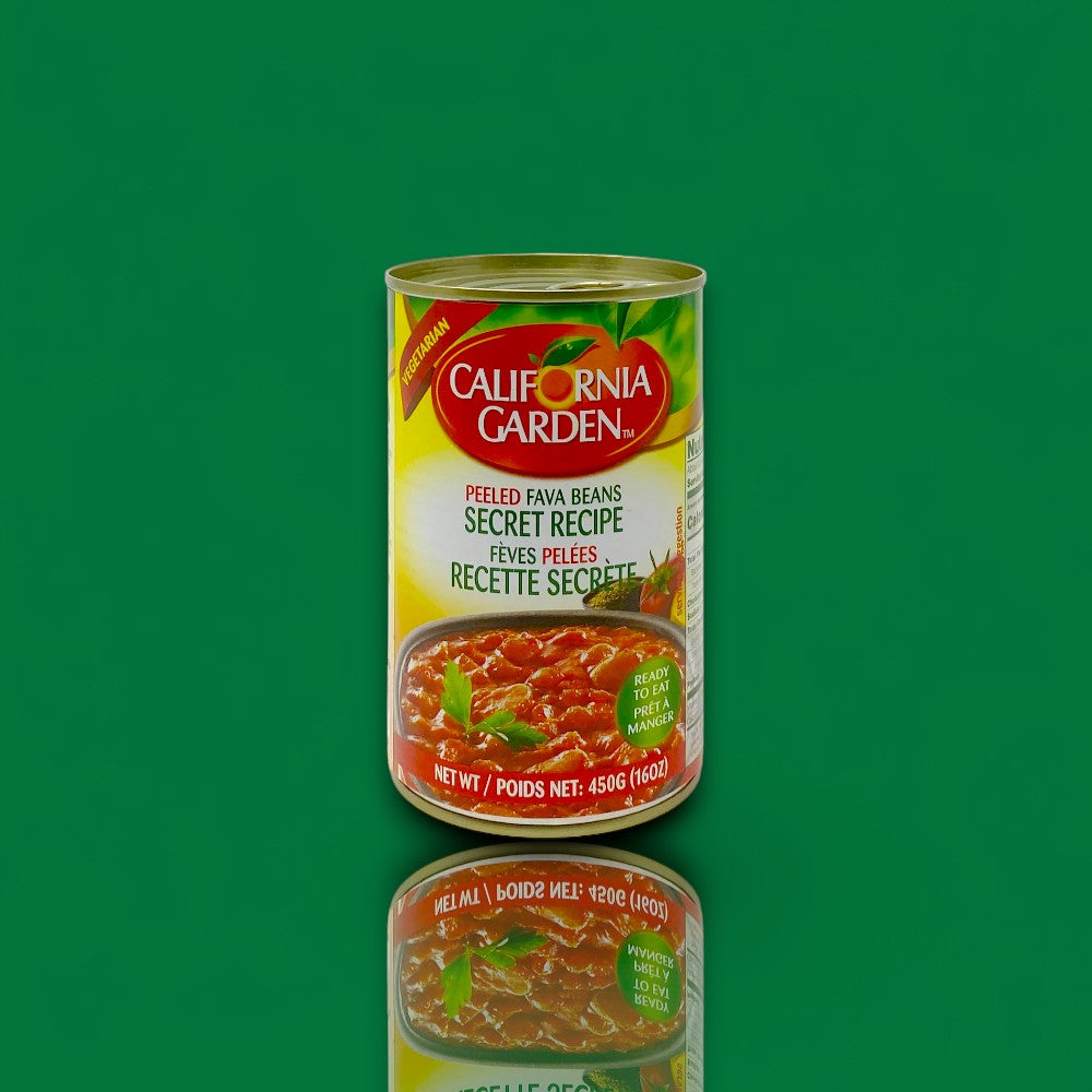 California Garden Peeled Fava Beans – Secret Recipe (16 oz)