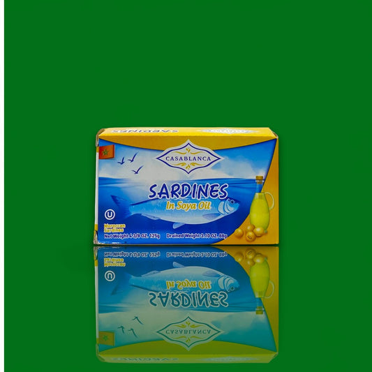 Casablanca Sardines in Soya Oil (125g)