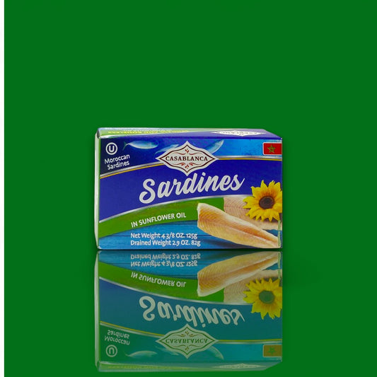 Casablanca Solid Light Tuna in Sunflower Oil (125g)