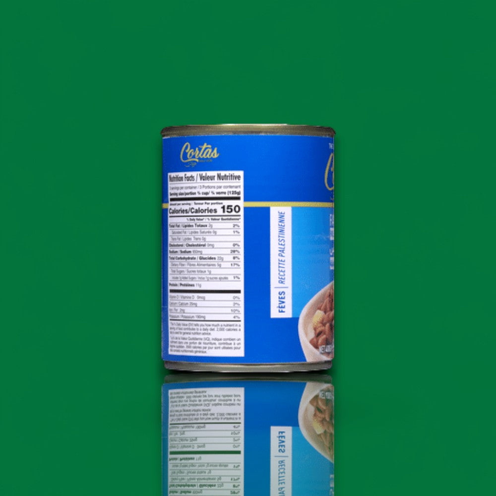 Cortas Fava Beans – Palestinian Recipe (14 oz)