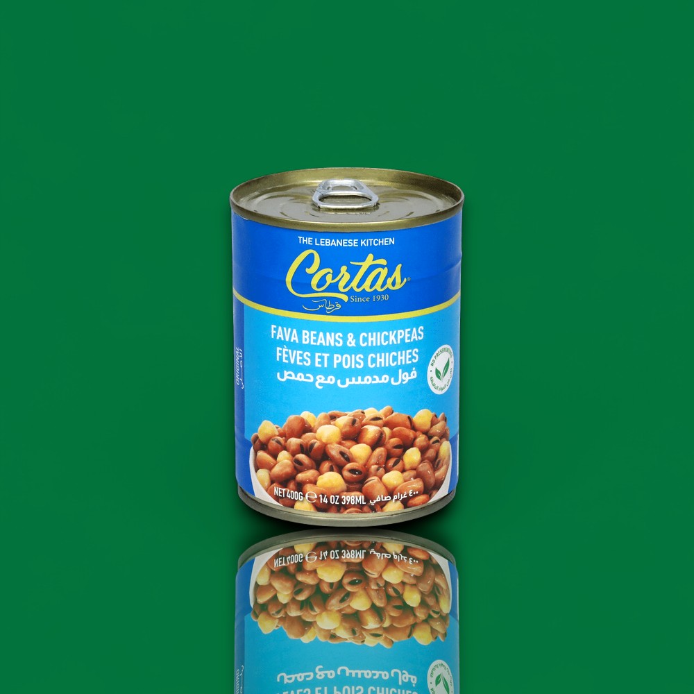 Cortas Fava Beans and Chickpeas (14 oz)