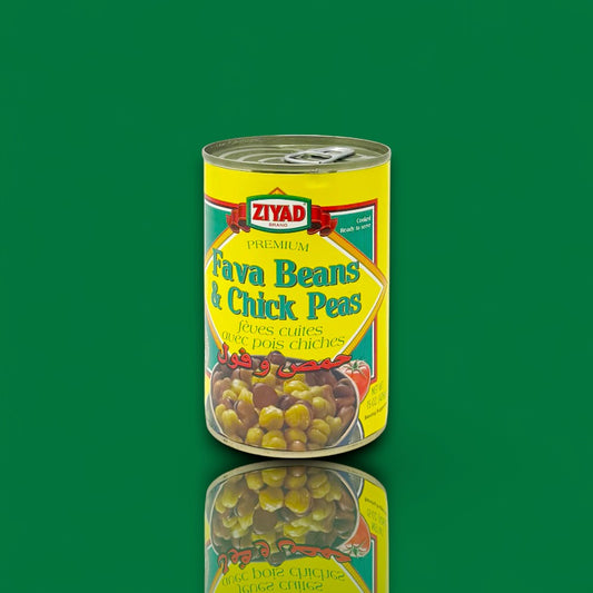 Ziyad Fava Beans & Chickpeas (15 oz)