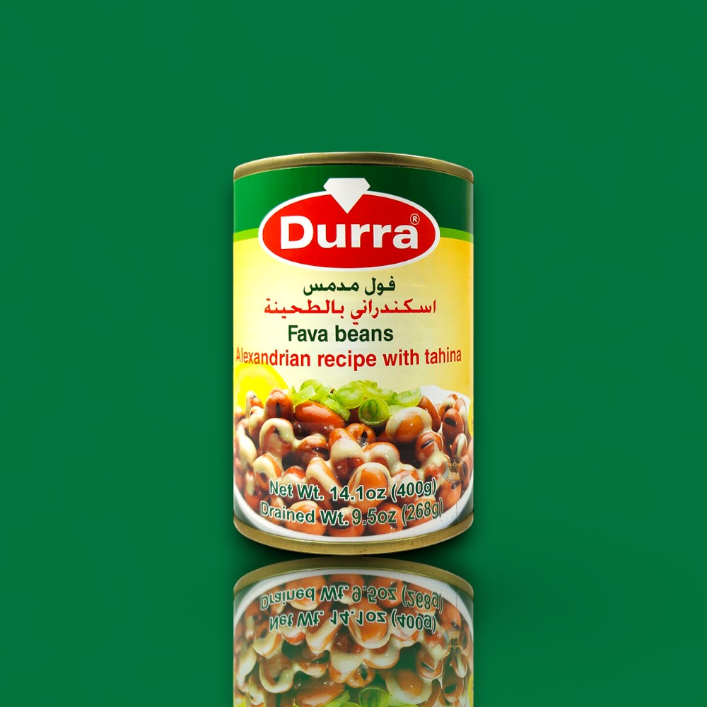Durra Fava Beans Alexandrian Recipe with Tahina (400g)