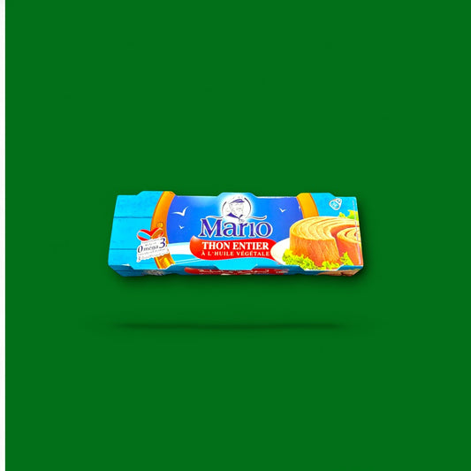 Mario Tuna Fillet in Vegetable Oil (3×80g)