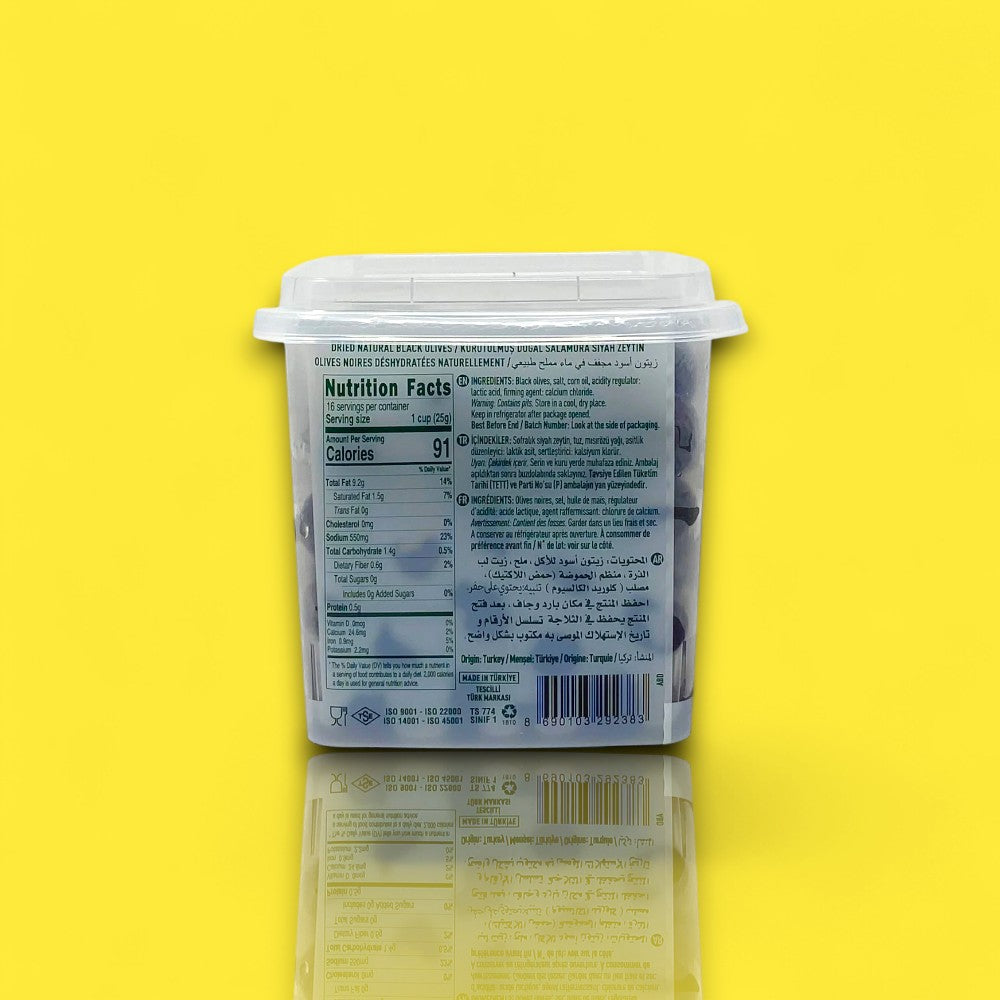 Marmarabirlik Dried Black Olives S (400 g)