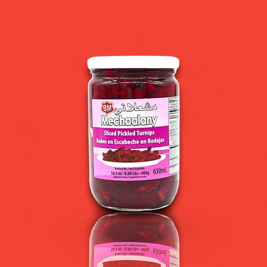 Mechaalany Sliced Pickled Turnips (14 Oz)