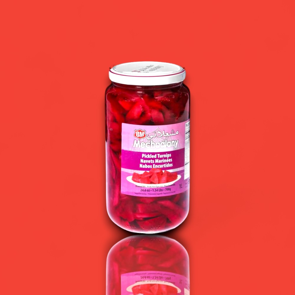 Mechaalany Sliced Pickled Turnips (22 oz)