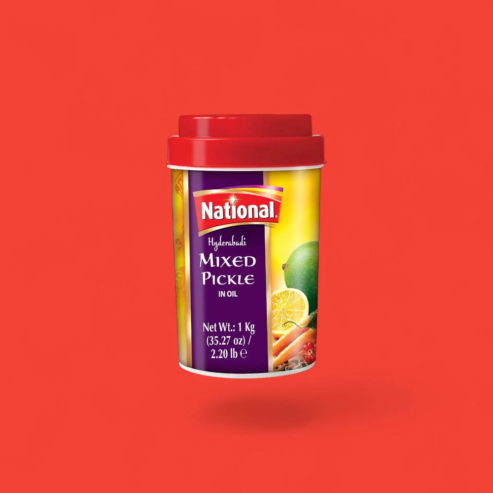 National Hyderabadi Mango Pickle (35 oz)