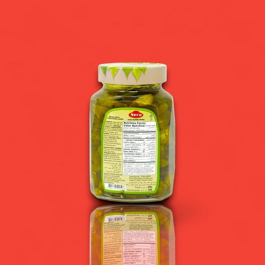 Sera Pickled Sliced Jalapeño Peppers (24 oz)