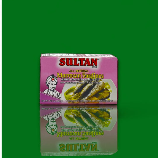 Sultan Sardines Skinless & Boneless in Olive Oil (125g)